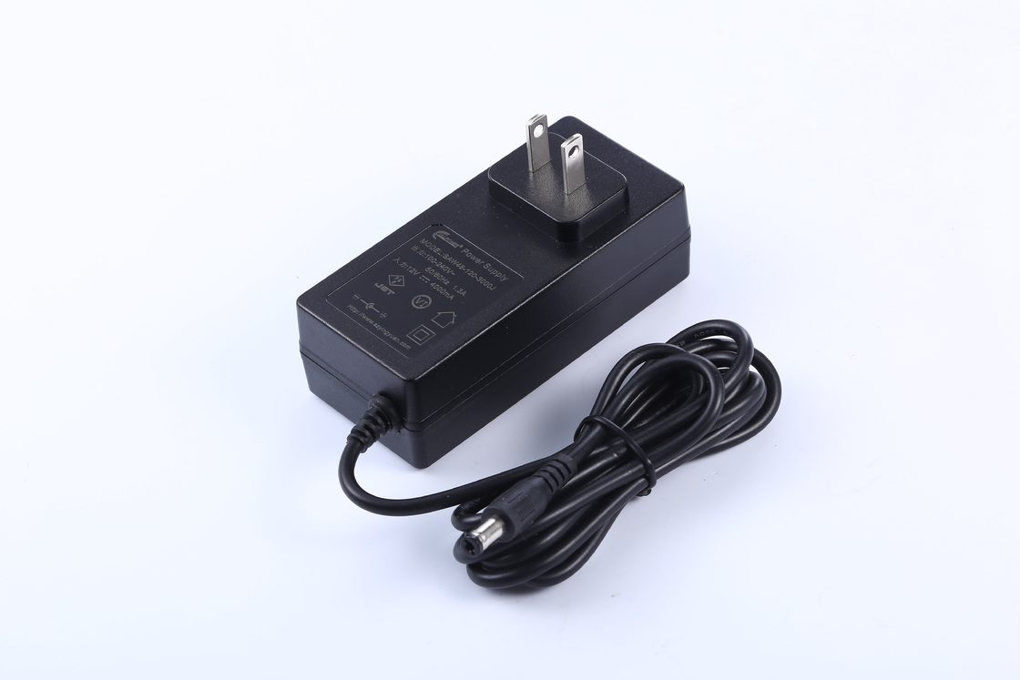 l'adaptateur 48W de puissance de 9V 5A 12V 4A 15V 3A nivellent 6 l'adaptateur de C.C à C.A. de l'efficacité 24V 2A
